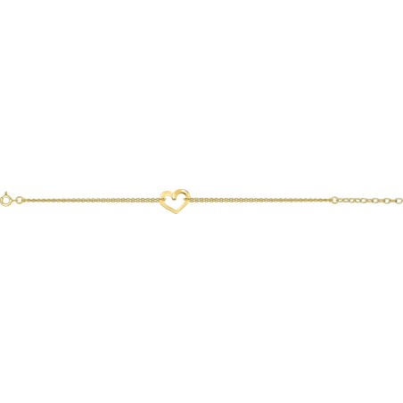Lilus - Bracelet chaine plaqué or