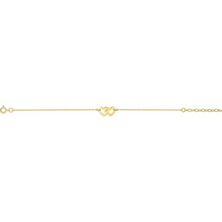 Sulia - Bracelet chaine plaqué or