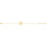 Arbre de vida bella - Bracelet chaine plaqué or