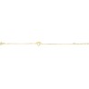 Dubaj - Bracelet chaine plaqué or
