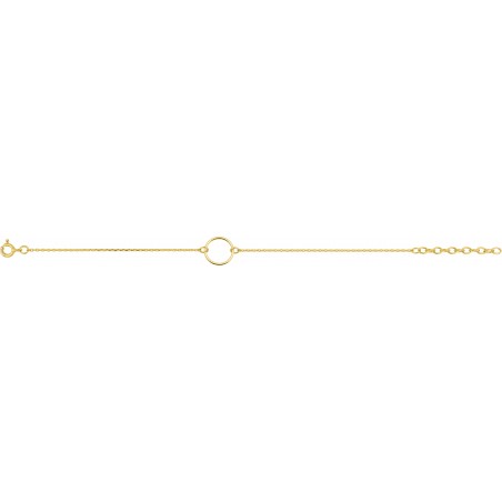 Lora - Bracelet chaine plaqué or