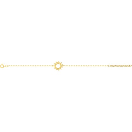 Alise - Bracelet chaine plaqué or