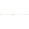 Fadine - Bracelet chaine plaqué or