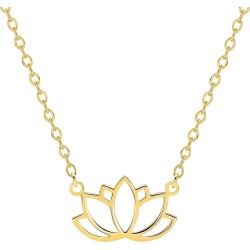 Lotus - Collier chaine...