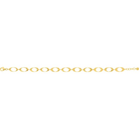 Nilia - Bracelet chaine Or 9 carats 375/1000