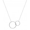 Berti - Collier chaine Or blanc 9 carats 375/1000