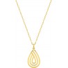 Nalisa - Collier chaine Or 9 carats 375/1000