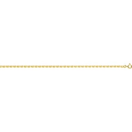 Cimun - Chaîne diamantée plaqué or