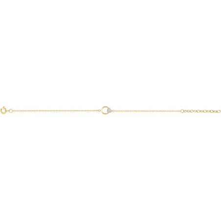 Loli - Bracelet chaine plaqué or