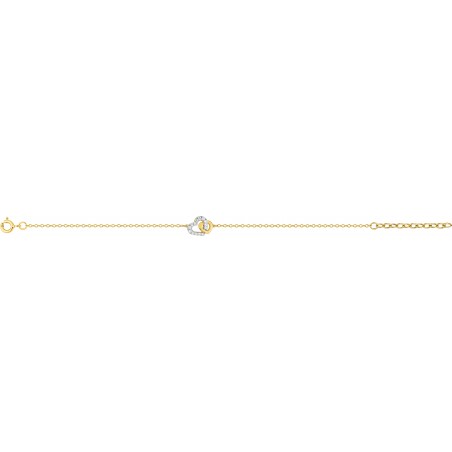 Liloa - Bracelet chaine plaqué or
