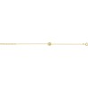Muini - Bracelet chaine plaqué or