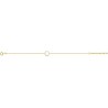 Muina - Bracelet chaine plaqué or