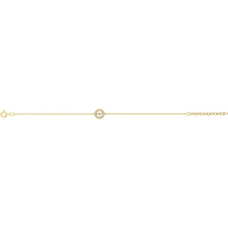 Molina - Bracelet chaine plaqué or