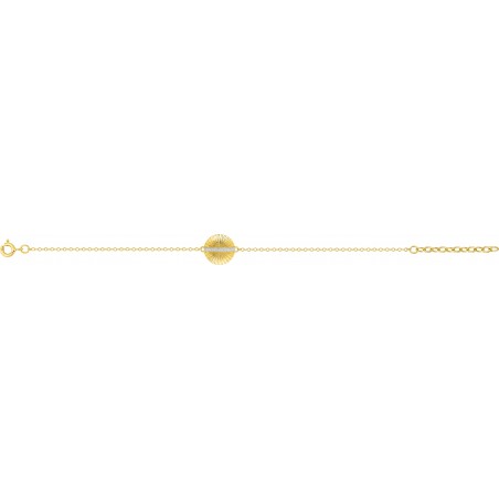 Malina - Bracelet chaine plaqué or
