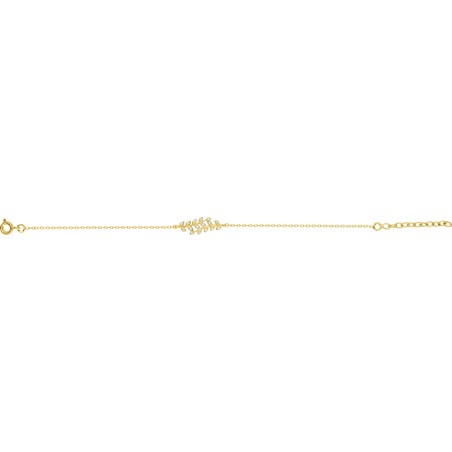 Inana - Bracelet chaine plaqué or